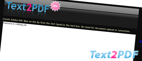 text2pdf