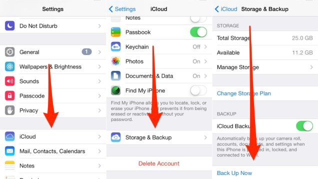 iCloud-Backup