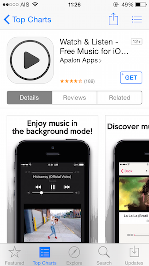 App-Store-Free-Button