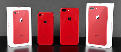 Iphone 8 red plus